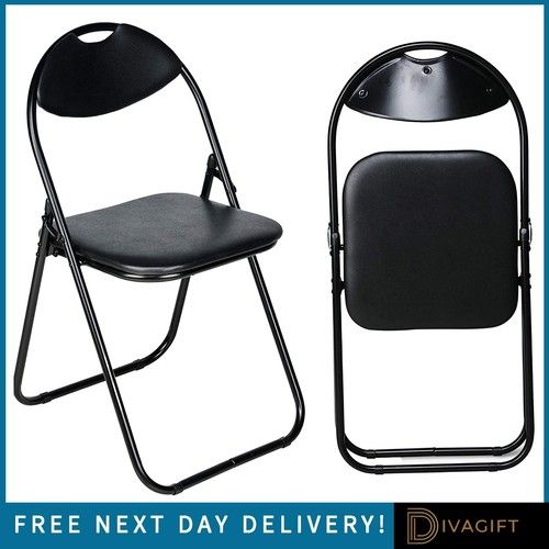 FOLDING STOOLS CHAIRS FOLDABLE LIGHTWEIGHT CAMPING FABRIC PADDED STOOL CHAIR NEW