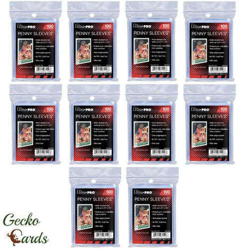 Ultra Pro Card Penny Sleeves 1-10,000 Standard Size Soft Clear  Brand New Packs