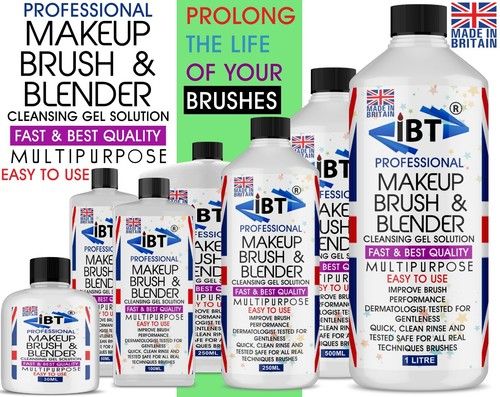 MAKE UP BRUSH CLEANER | Cleansing Gel Solution Makeup Brush & Blender Shampoo