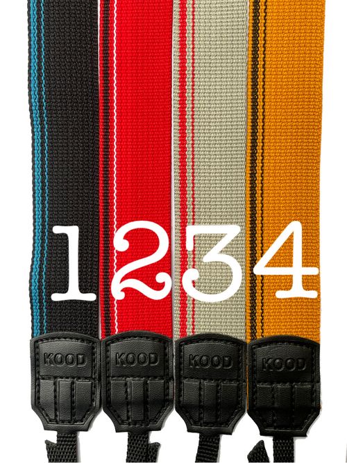 Kood Webbing Retro Style Camera Strap Available In Four Styles — image 1