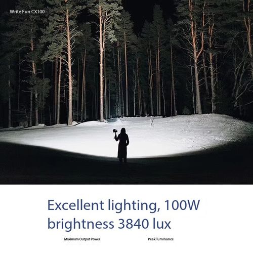 ZHIYUN CINEPEER CX100 100W COB Bi-Color LED Video Light Built-in 4500mAh Battery — image 8
