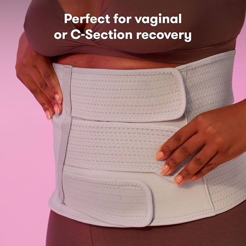 FRIDA MOM Postpartum Abdominal Support Binder Belly C Section Recovery Band Belt — image 4