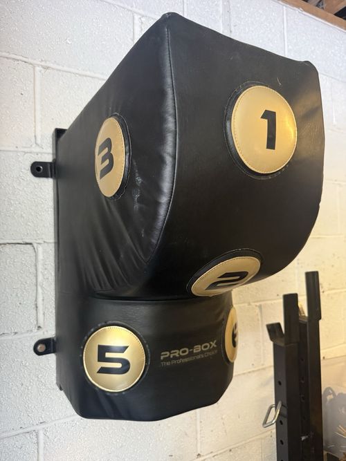 PRO-BOX Wall Mounted Numbered Boxing Punch Pad Target Trainer Black — image 4