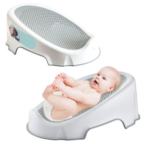 Baby Bath Tub Bathtub Support Newborn Soft Touch Seat Mesh Ergonomic Non Slip