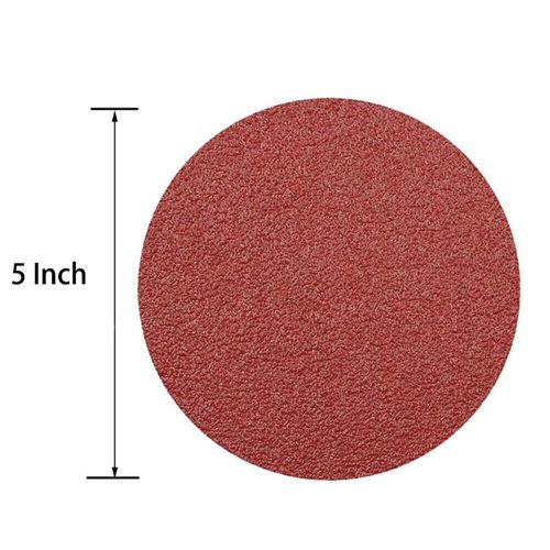 66Pcs Sanding Disc Kit Hook & Loop 125mm Attachment Drill Grinder Backing Pad UK — image 2