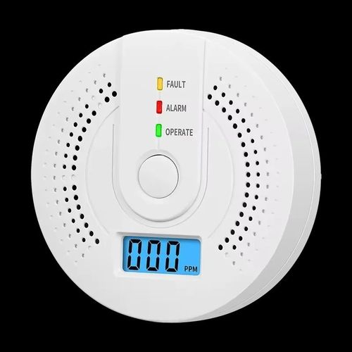 Carbon Monoxide Detector Warning Alarm Sensor LED Digital Battery Powered Uk — image 2