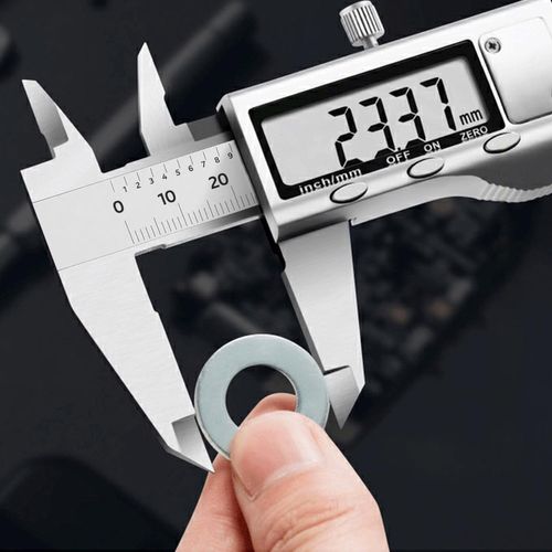 Digital Vernier Caliper Micrometer Gauge 6" 150mm Steel Accurate Measuring Tool — image 9
