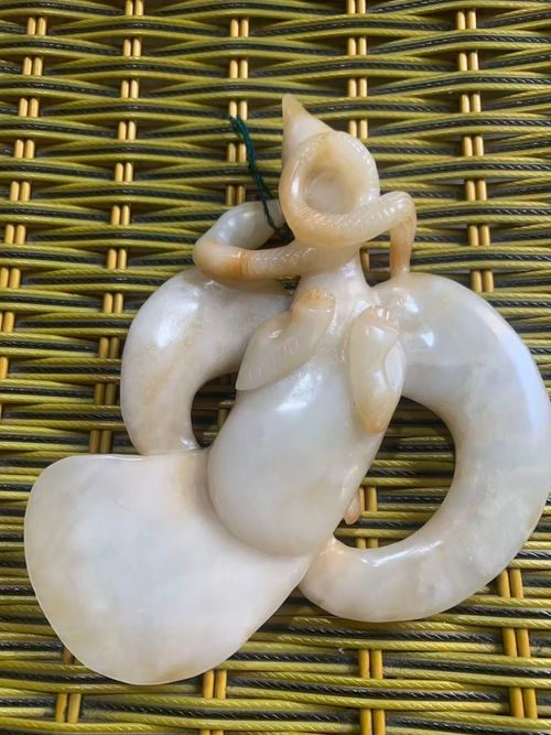 Unique Excellent Chinese HeTian White Jade Hand Carved *Phoenix* Statue !!! — image 11