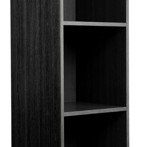 Vinyl LP Music Record Storage Box Cube 12" Cabinet Case Unit Rack Display Black — image 5