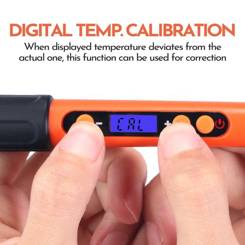 100W  Digital Electric Soldering Iron station Welding Gun Kit Tempe Adjustable — image 6