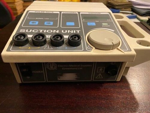 EMS Vacuum Suction Unit Model 69 Pulse Rate Control Electrotherapy/Physiotherapy — image 5