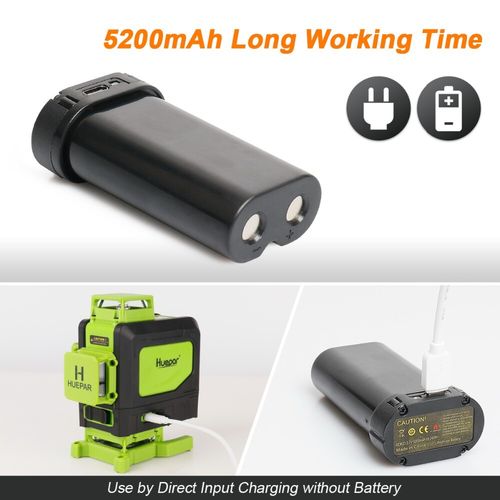 Huepar 4D Laser Level With Remote Control Light + Receiver + 143cm Tripod — image 8