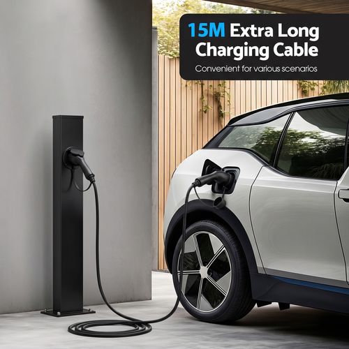 Type 2 to Type 2 EV Charging Cable, 7kW 32A 15M EV Charger — image 6