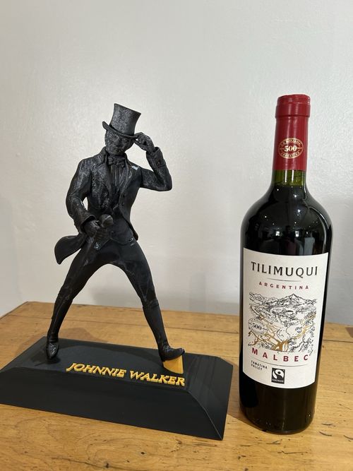 10” Striding Man Bar Statue Display — image 7