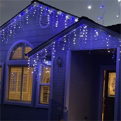 Xmas Outdoor christmas lights LED Icicle Lights,Low voltage,8 Modes with Memory — image 5
