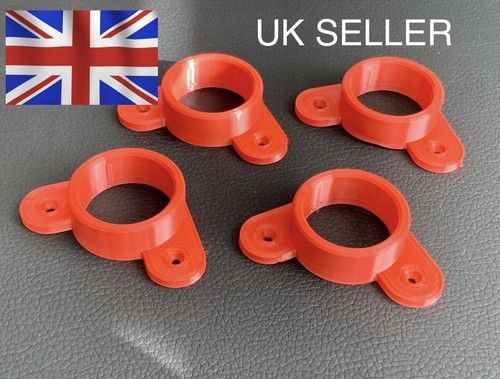 XTool D1 Laser Cutter Engraver feet/leg mounts. Set of 4. Red + 8 Screws