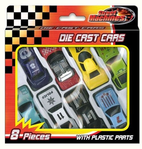 8pc Racing Cars Set Metal DieCast Vehicle Children Kids Boys Play Toys Gift 3+