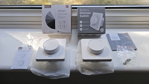 Smart Dimmer Switch Zigbee Alexa Google EDM-1ZBA-EU White — image 1