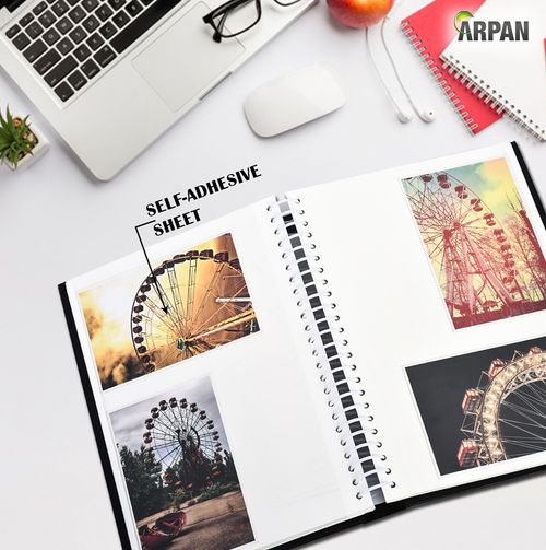 Photo Albums Self Adhesive Picture Book Padded Spiral Bound 36 Sheets — image 8