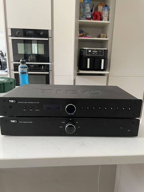 Tibo TI435 DAB FM Stereo Radio Tuner HiFi and Amplifier Separates no remote  — image 1