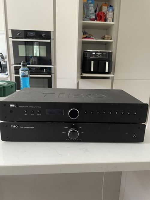 Tibo TI435 DAB FM Stereo Radio Tuner HiFi and Amplifier Separates no remote 
