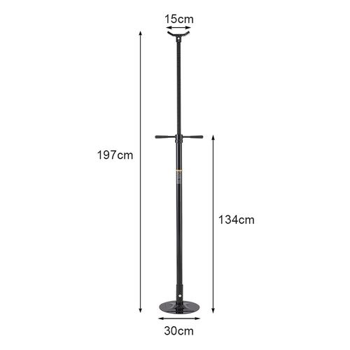 0.75 TON STEEL GARAGE WORKSHOP TRANSMISSION SUPPORT JACK ENGINE SUPPORT STAND — image 10
