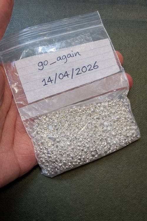 999 Fine Silver Shot 1g Casting Grain Jewellery Making Collect Stack