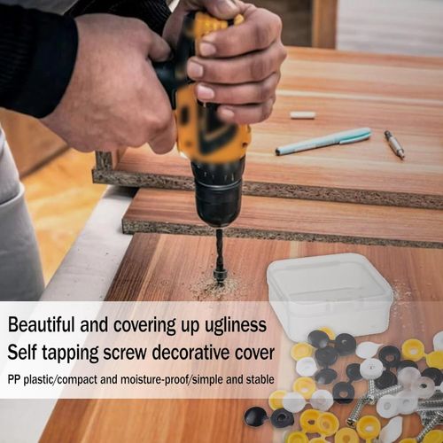6 x NUMBER PLATE CAR FIXING FITTING KIT SCREWS & CAPS HINGED BLACK YELLOW WHITE — image 9