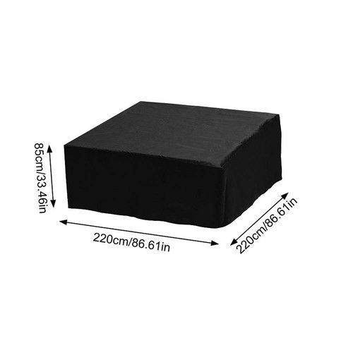 Hot Tub Spa Covers Waterproof Dust Cap Square Anti-UV Durable Protective Guard