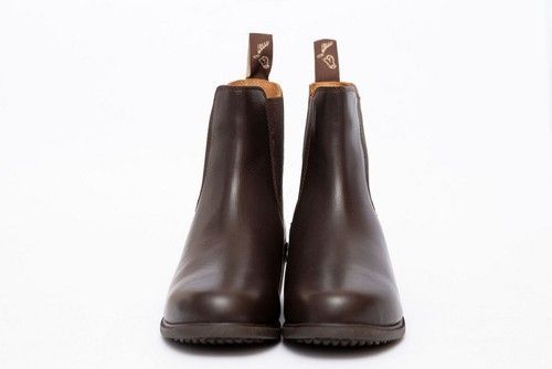 Gallop Elegence Leather Jodhpur Horse Riding Short Boots in Black or Brown
