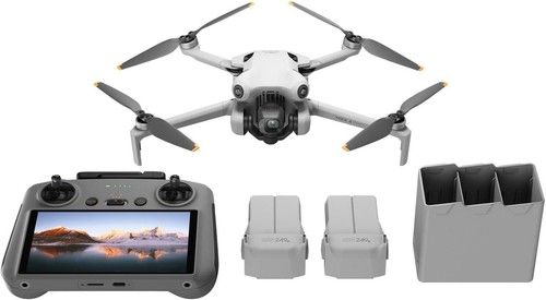 DJI Mini 4 Pro Fly More Combo (RC 2) 4K/60fps HDR, 20km FHD Transmission- Refurb