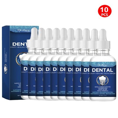 1-10PCS Tooth Care Solution Dental Cavity Healing Tooth Armor Liquid Gum Repair
