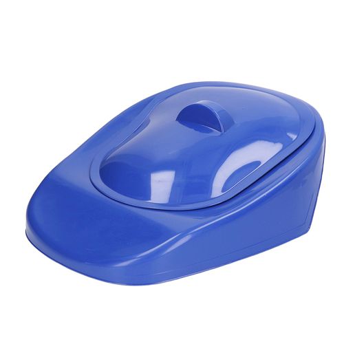 PP Bedpan Household Portable Smooth Elderly Patient Bed Pan With Lid Handle For — image 2
