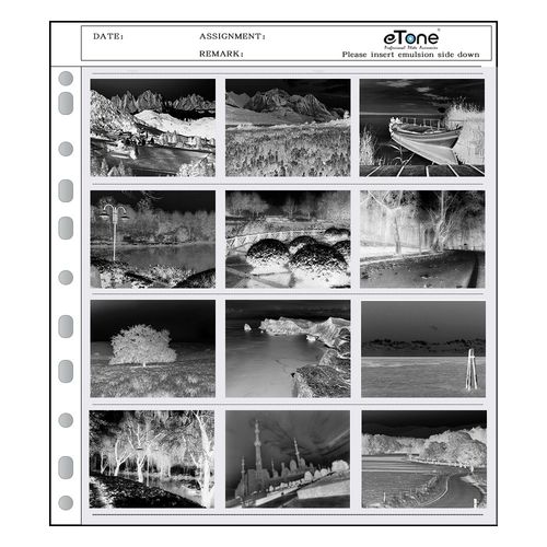 90x Archival Film Storage Pages Sheets Sleeves 6x7 120 B&W Color Negative Slide — image 3