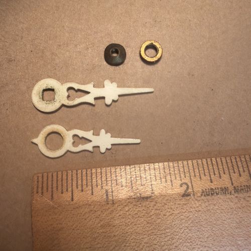 Vintage  Germany Cuckoo Clock Hands Part lot 3j — image 1