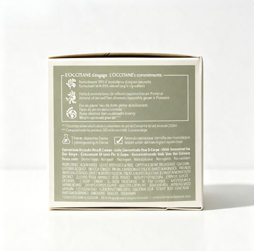 L'Occitane Almond Milk Concentrate 200ml – Velvety Firming Body Cream JUMBO UK — image 5