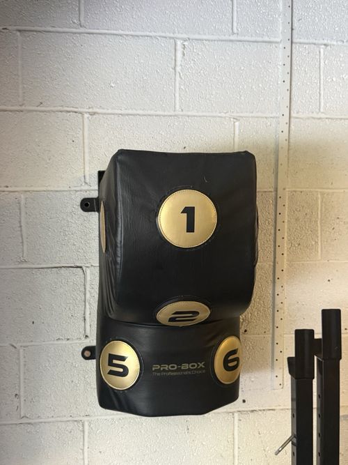 PRO-BOX Wall Mounted Numbered Boxing Punch Pad Target Trainer Black — image 2