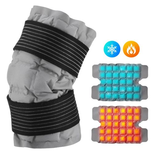 Reusable Knee SAP Ice Pack Hot Cold Compress Pain Relief Wrap Support Pad UK — image 8