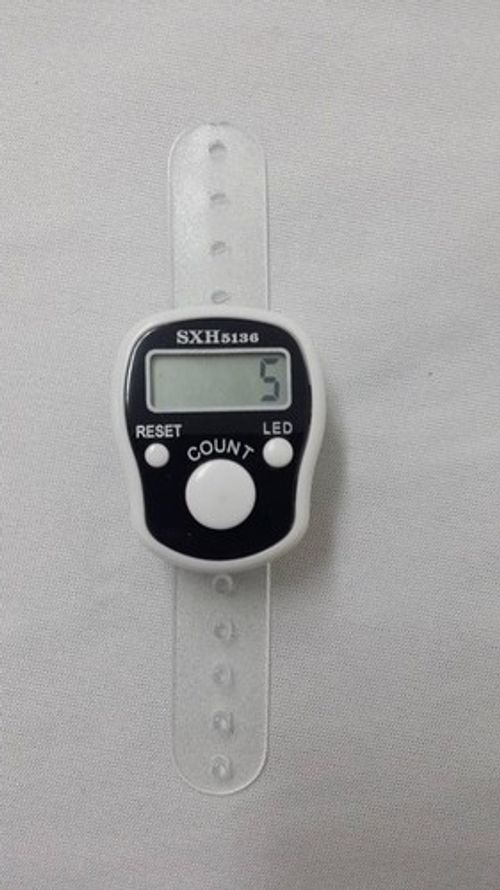 LED: Digital Finger Electronic Tally Counter - LED Light Tasbih Tasbee - Dhikr