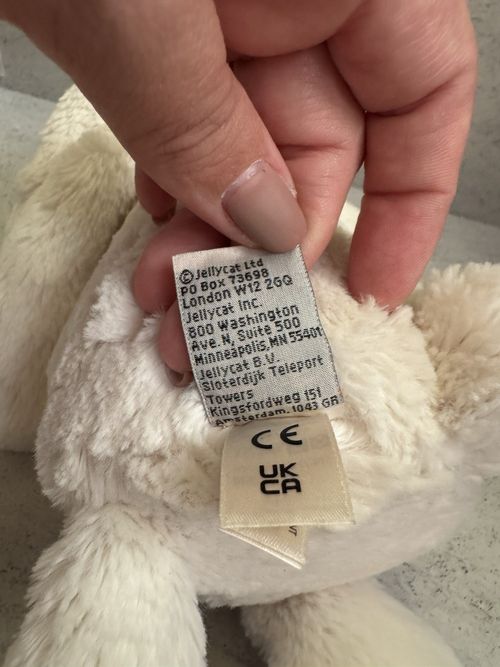 Retired Jellycat Blossom Cream Bunny – Medium — image 12