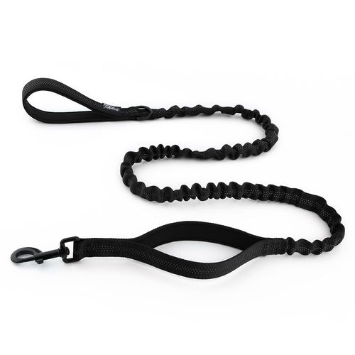 Snootiful Hound Bungee Dog Lead - Double Handle Shock Absorbing Lead — image 1