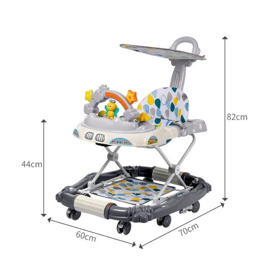 Baby Walker/Rocker Bouncer First Steps Push Along Activity Music Ride On Car NEW — image 11