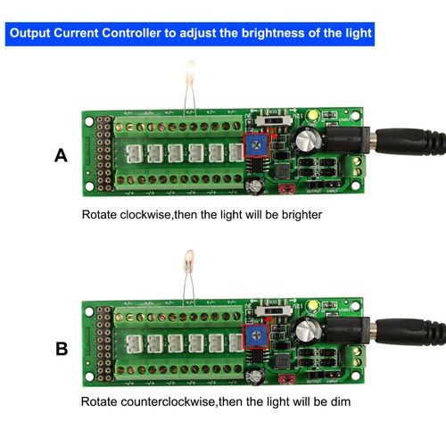 Power Distribution Board Self-adapt Power Distributor+Accessory LED Light Hub — image 3