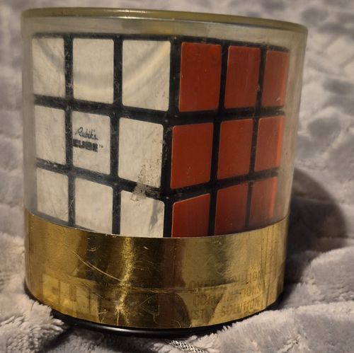 Original 3x3x3 Cube Twist Puzzle Toy of the Year 1980 Ideal Toy Corp Hungary — image 3