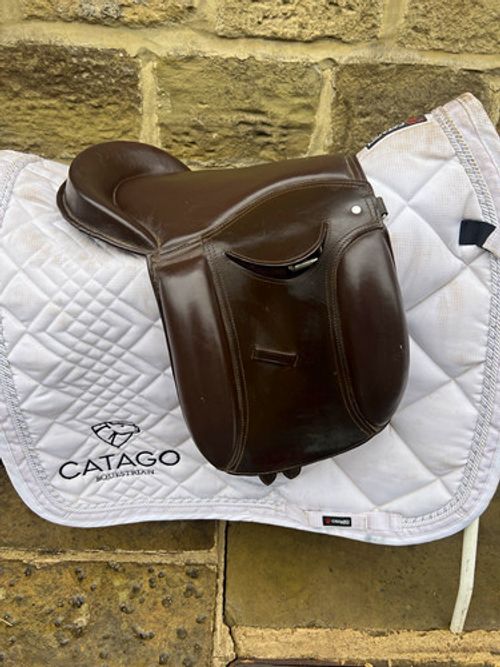 14’’ Equicraft Pony/shetland  Saddle pad brown 