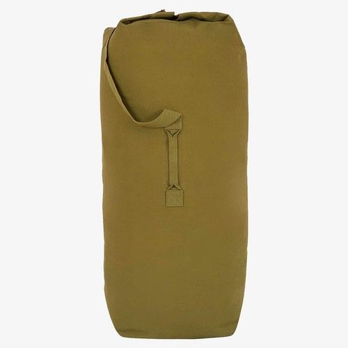 Highlander Army Duffle Kit Bag Canvas Military Utility Holdall Rucksack Gear