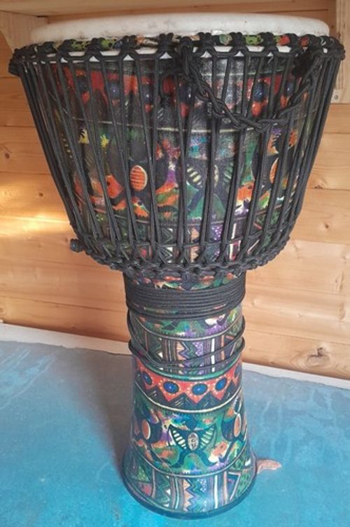 djembe Bucara djembe drum with a teaching DVD,Read description