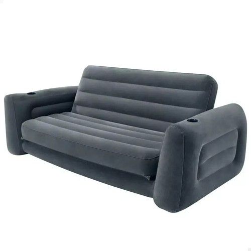 Intex King Size - Pull-Out Inflatable camping sofa bed - Sleep Away Futon Couch