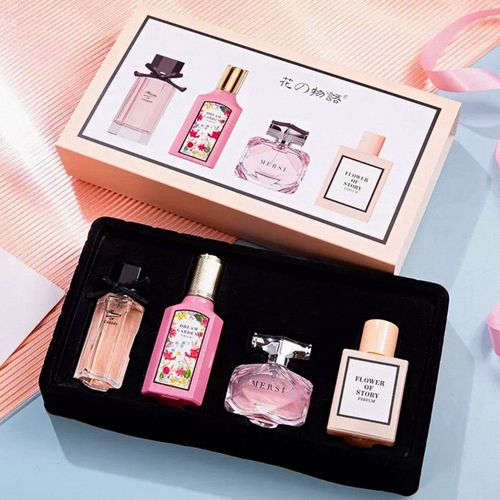 Luxury 4-Piece Perfume Gift Set – Floral Fragrance Collection — image 1