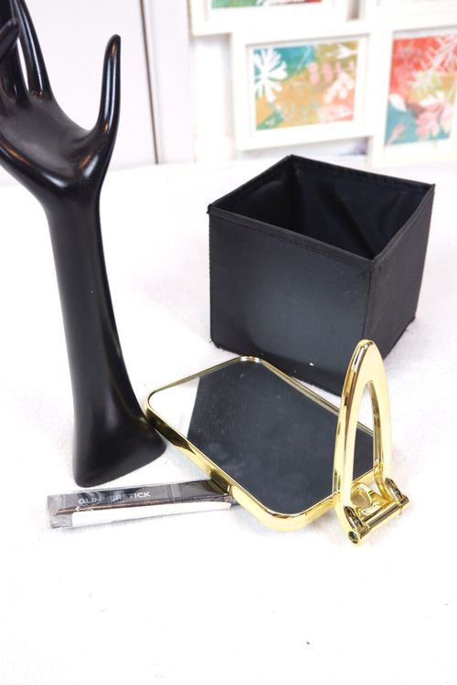 Bundle Gold Small Free Standing Mirror Display Mannequins Vintage French hands J — image 4